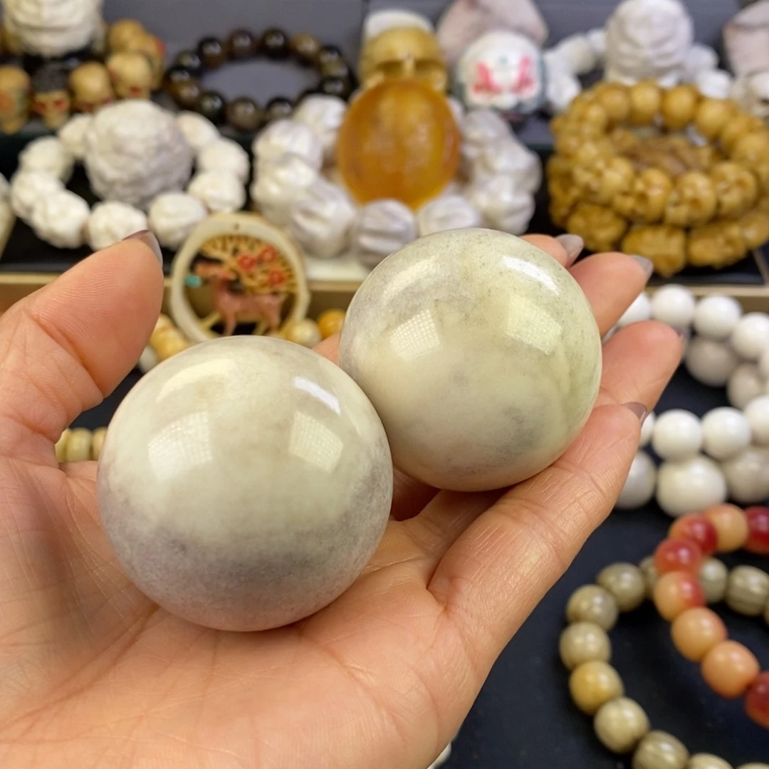 鹿骨把件好看好玩