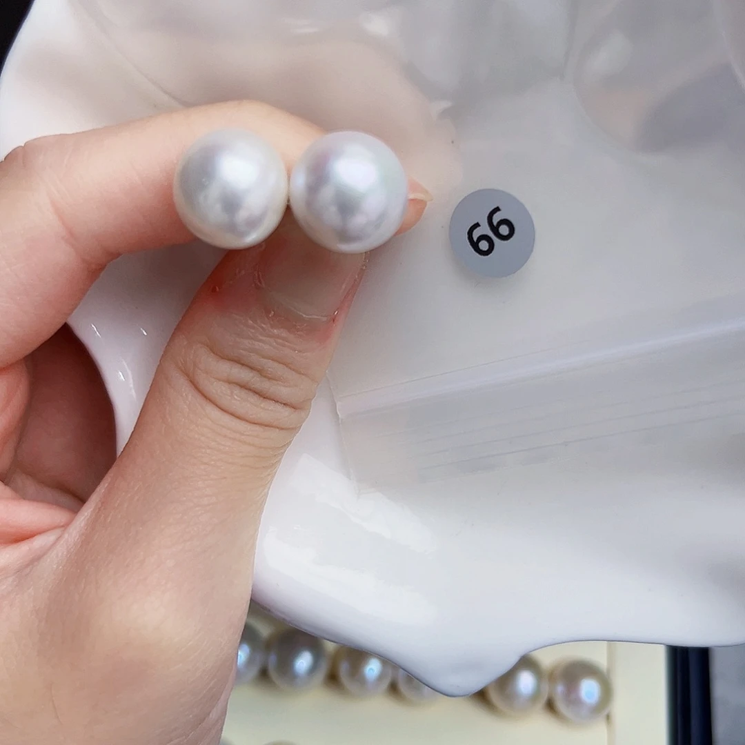 银S925镶嵌淡水珍珠颈饰