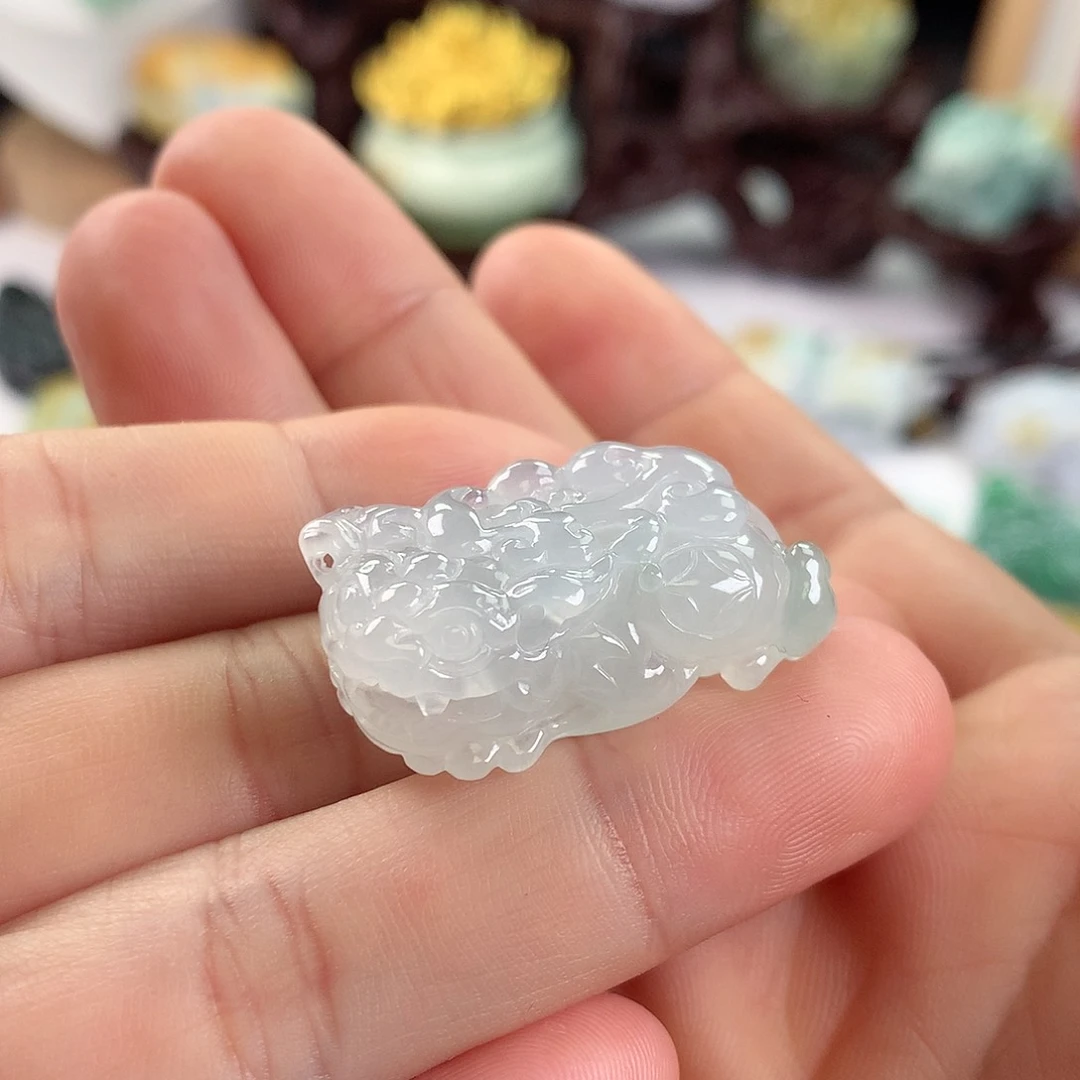 【闪购商品】翡翠颈饰未镶嵌翡翠貔貅