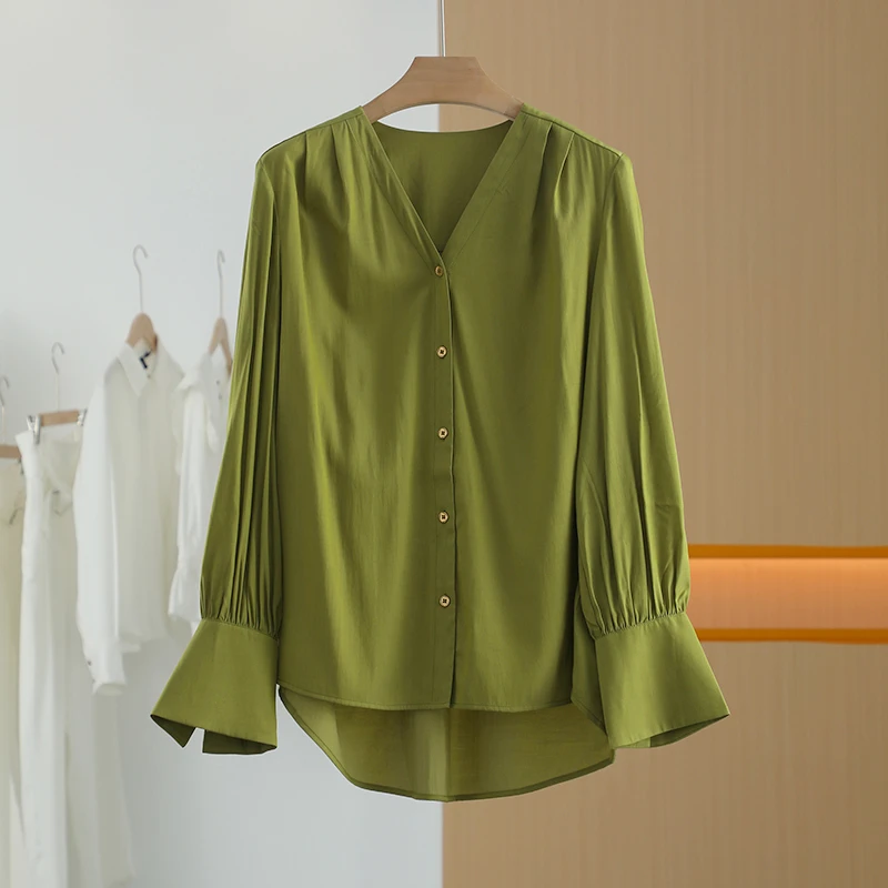 【唐长老自营】货号4355女装夏新款宽松休闲衬衫M