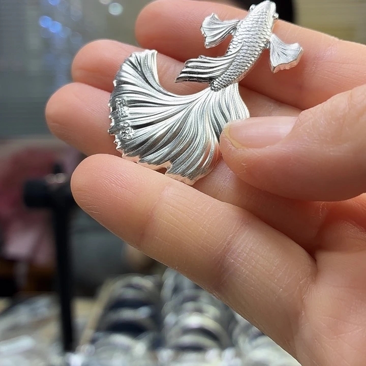 足银玻璃银鱼足银999煮水