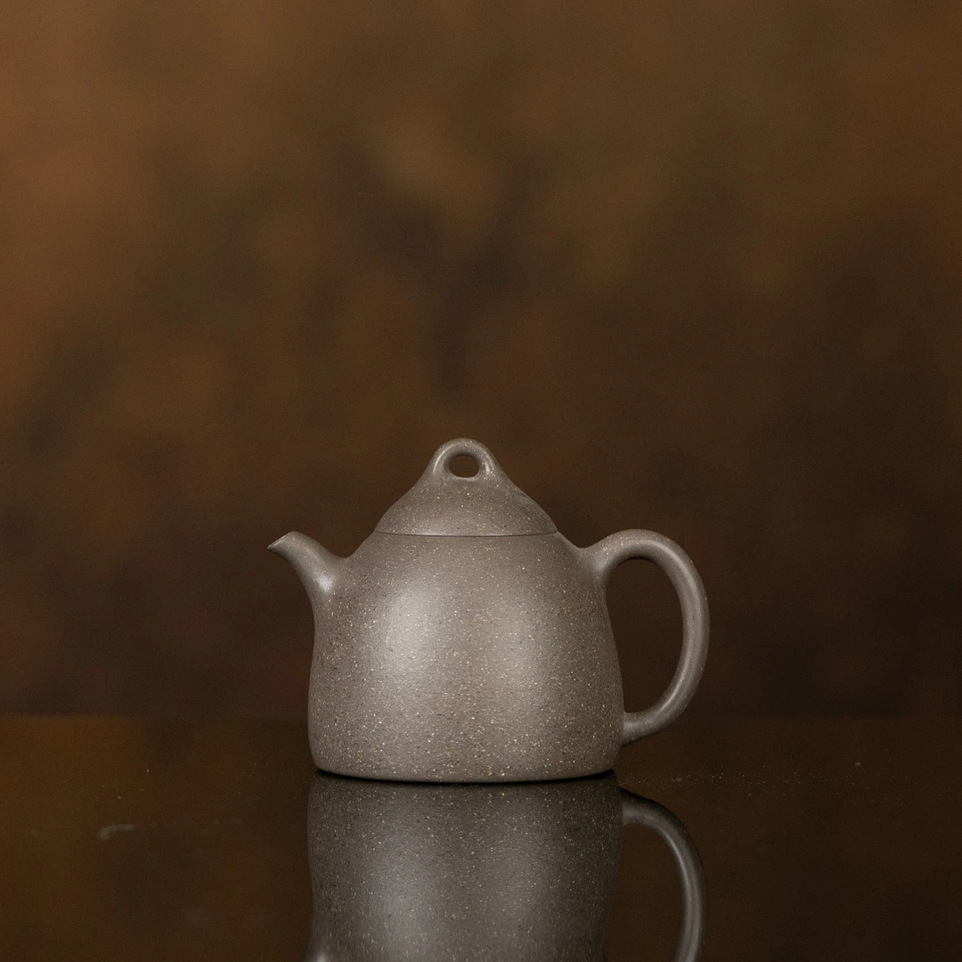 【利贞l秦权】原矿青段泥 约170cc 手工制作紫砂壶 茶具JYT