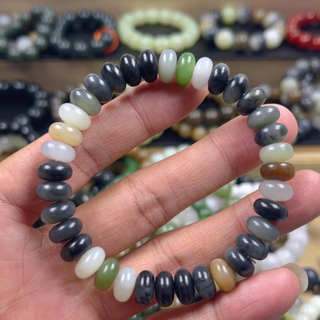 和田玉手串未镶嵌