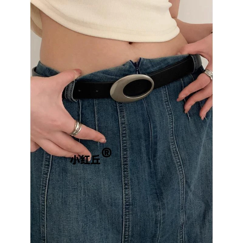 腰带女2025夏季百搭潮流装饰牛仔裤简约学生新款ins风高级感皮带