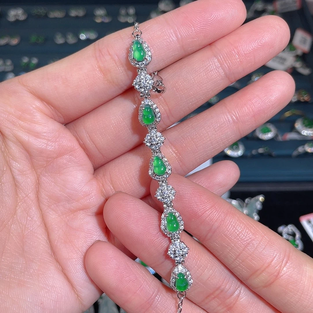 未镶嵌手链翡翠手链