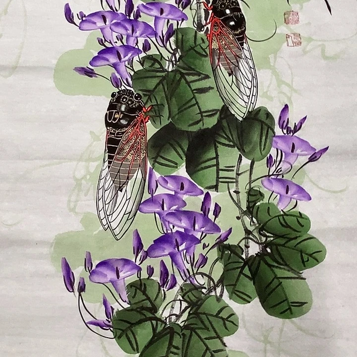 手绘国画作品欣赏999