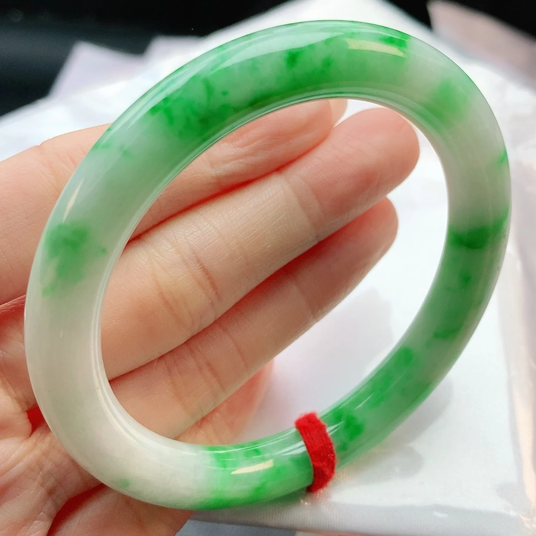 未镶嵌手镯翡翠56圆条882060