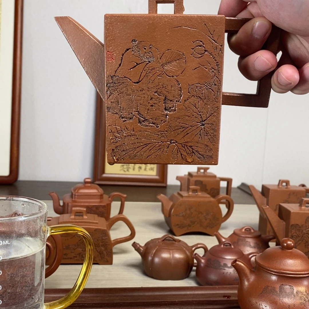 茶壶紫砂原矿泥料传统工艺制作
