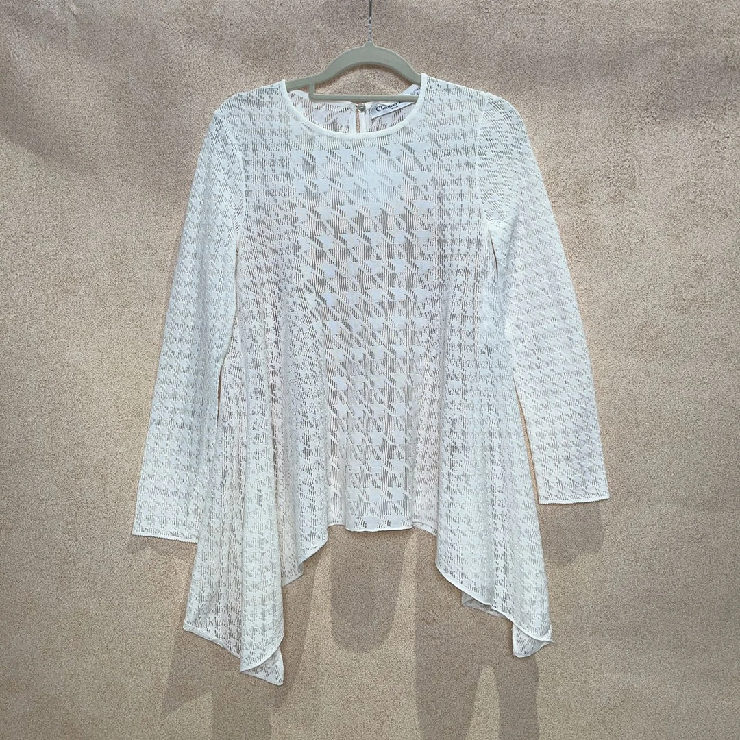 99新 DIOR/迪奥 千鸟格小罩衫搭配吊带  36码