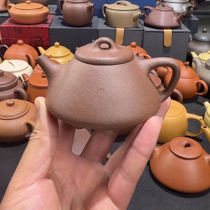 茶壶紫砂紫泥子冶120cc