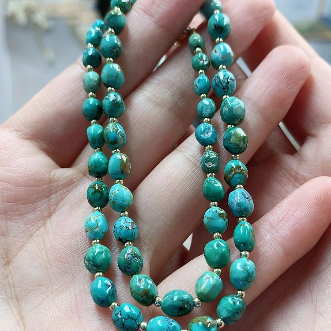 未镶嵌绿松石珠宝奇石