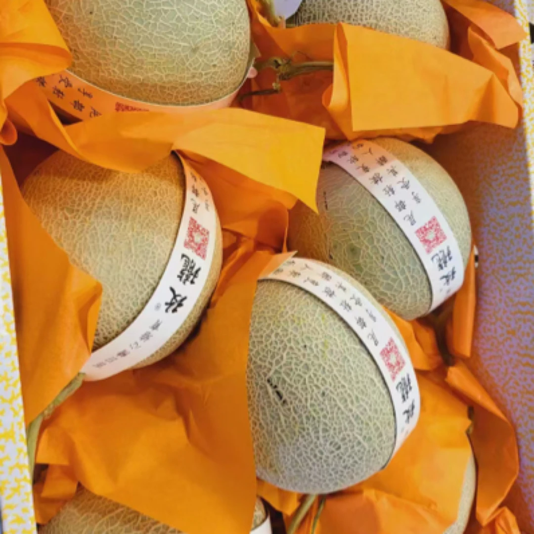 梅陇瓜哈密瓜约1000g左右