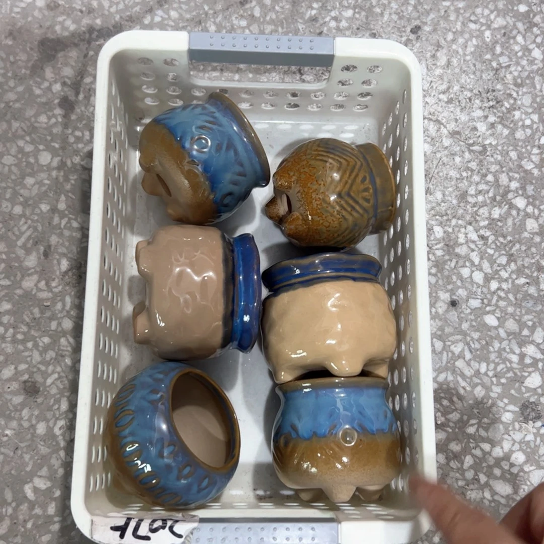 陶瓷多肉小花盆@@2075