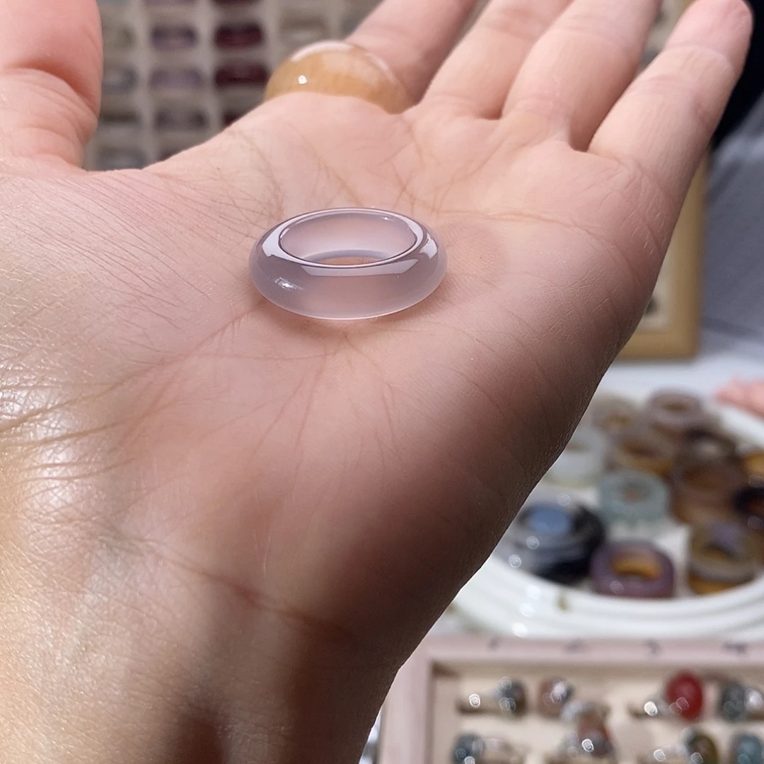 未镶嵌戒指玛瑙/玉髓B 39不退换港11