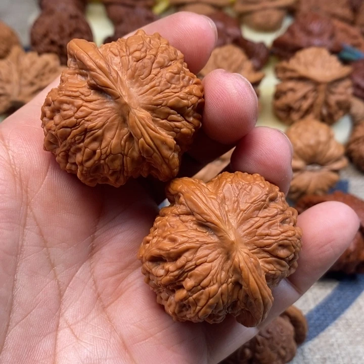 文玩核桃把件茗****部核桃