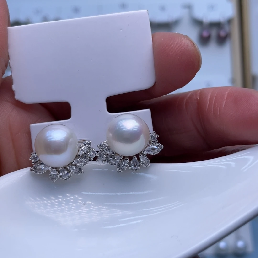 耳饰未镶嵌淡水珍珠
