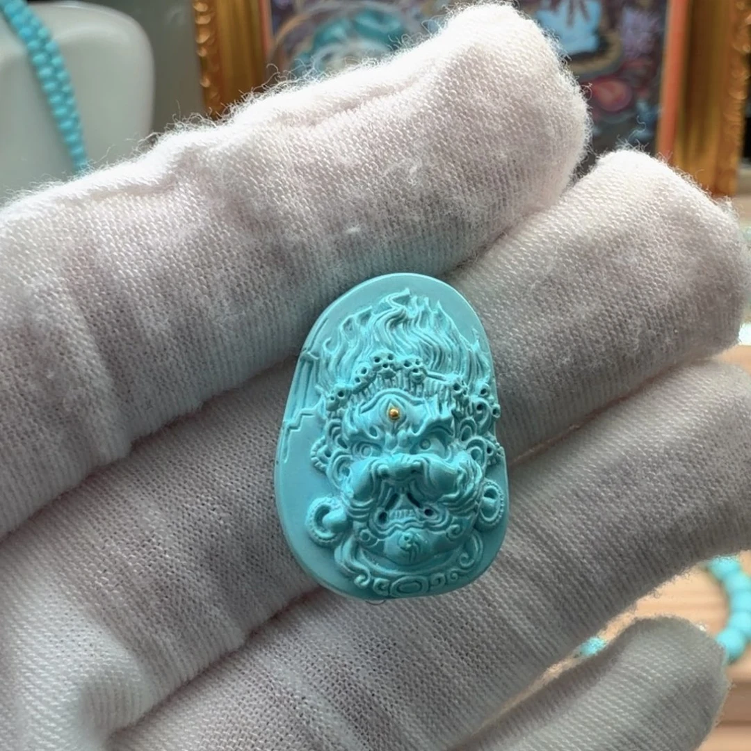 绿松石未镶嵌珠宝奇石