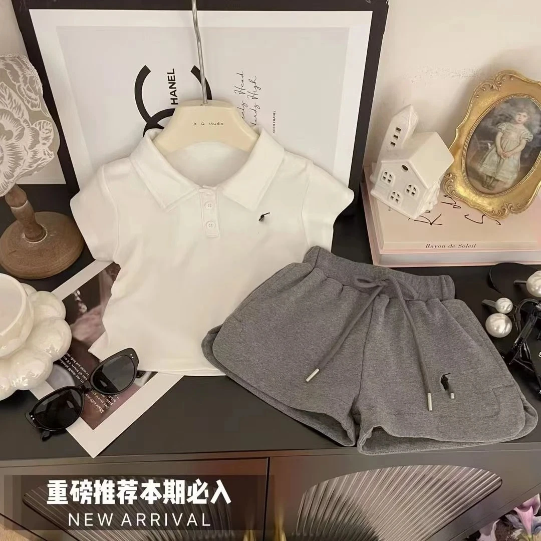 2025款女童夏装套装儿童夏季洋气时髦两件套中小童