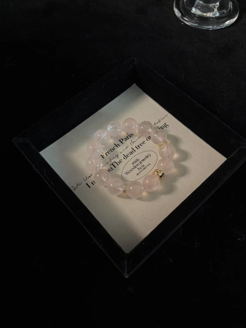 【六芒星】天然粉水晶