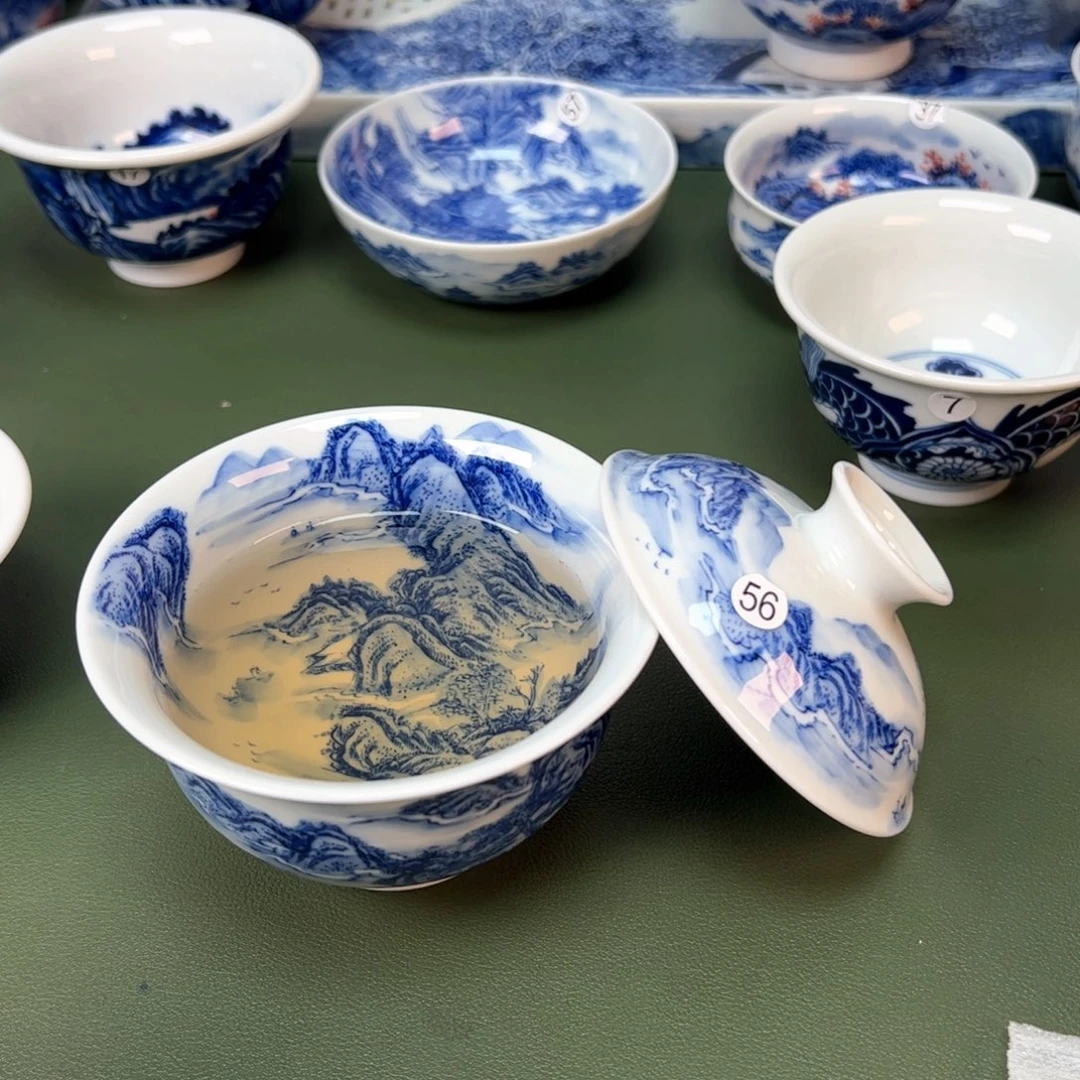 木木景德镇纯手工纯手绘茶具56