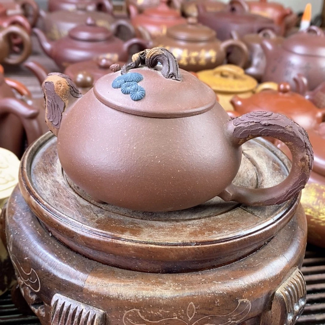 紫砂茶壶原矿手工108