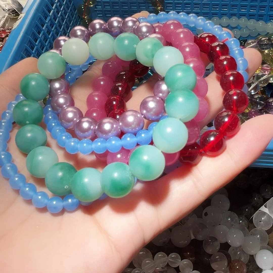 水晶手链未镶嵌假货大礼包