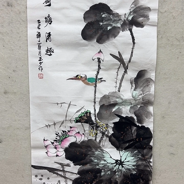 书法以文会友李老师