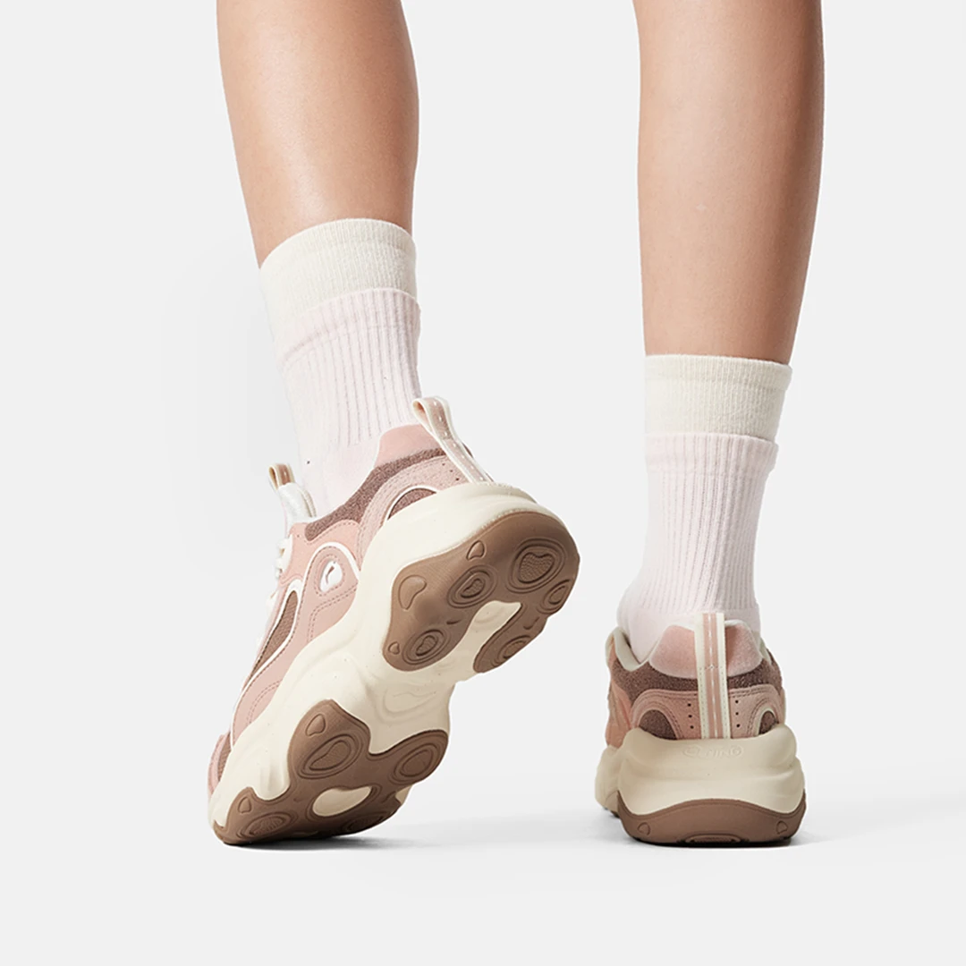 【2025新品】李宁官方蜜糖2休闲鞋女子厚底百搭旅游运动鞋AGCV002