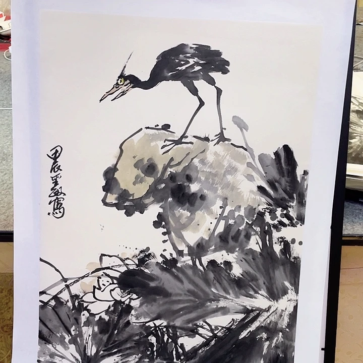 国画张圣敏先生纯手绘作品