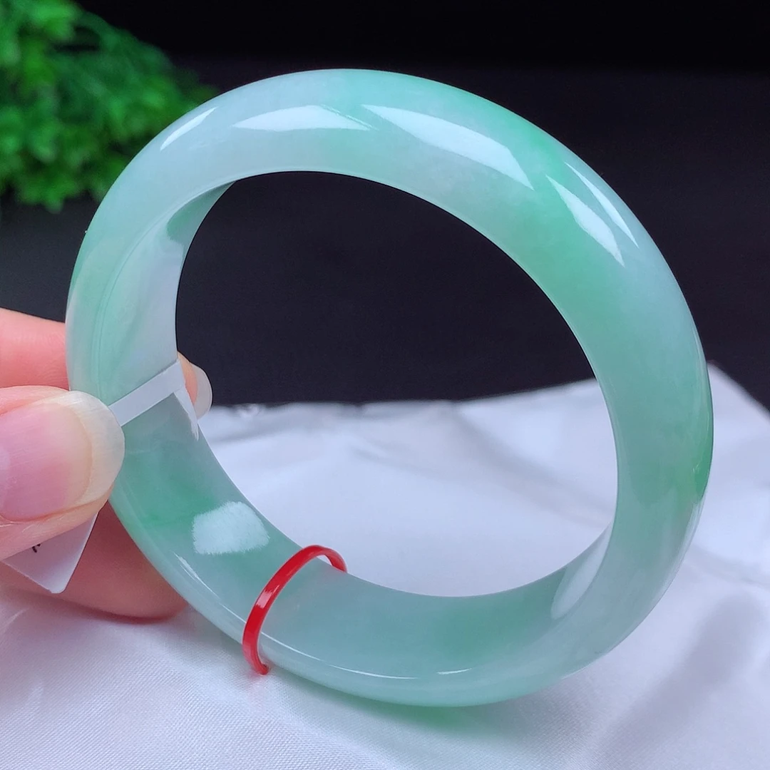 翡翠未镶嵌手镯58圈口688011