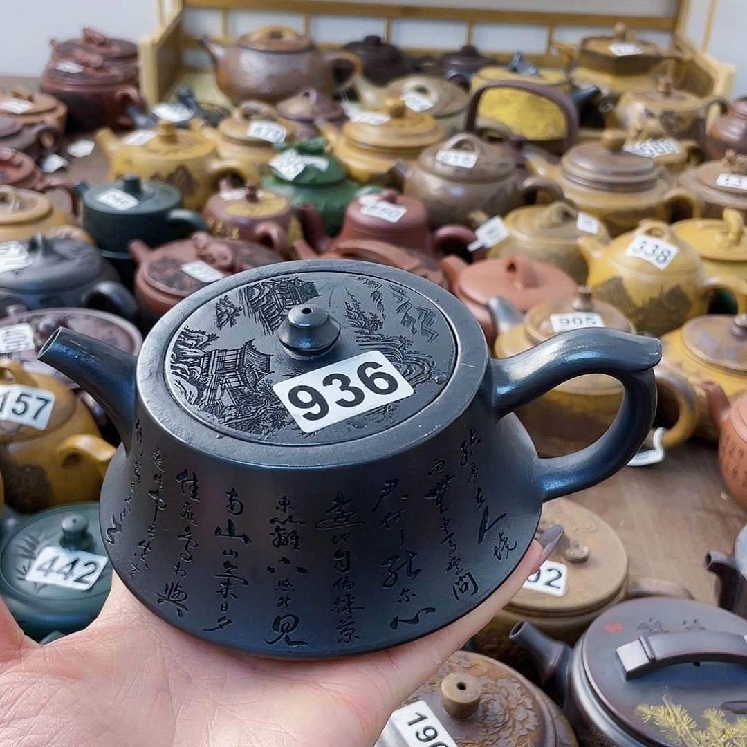 茶壶紫砂煤****狗紫砂微瑕