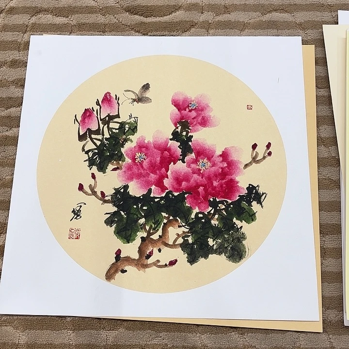国画花鸟等多种鸟类的栖息50.50
