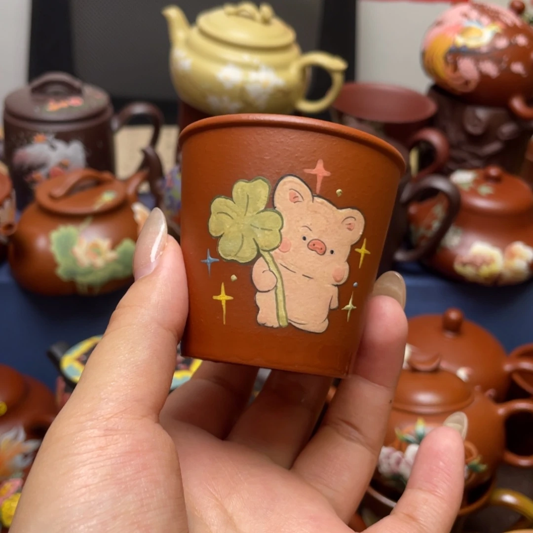 茶杯紫砂紫砂主人杯80cc