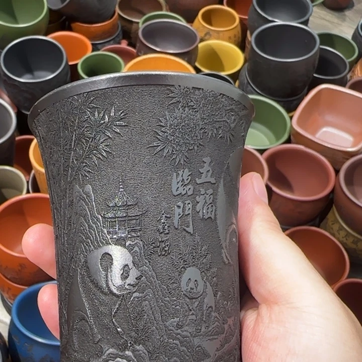 茶杯紫砂全手工紫砂
