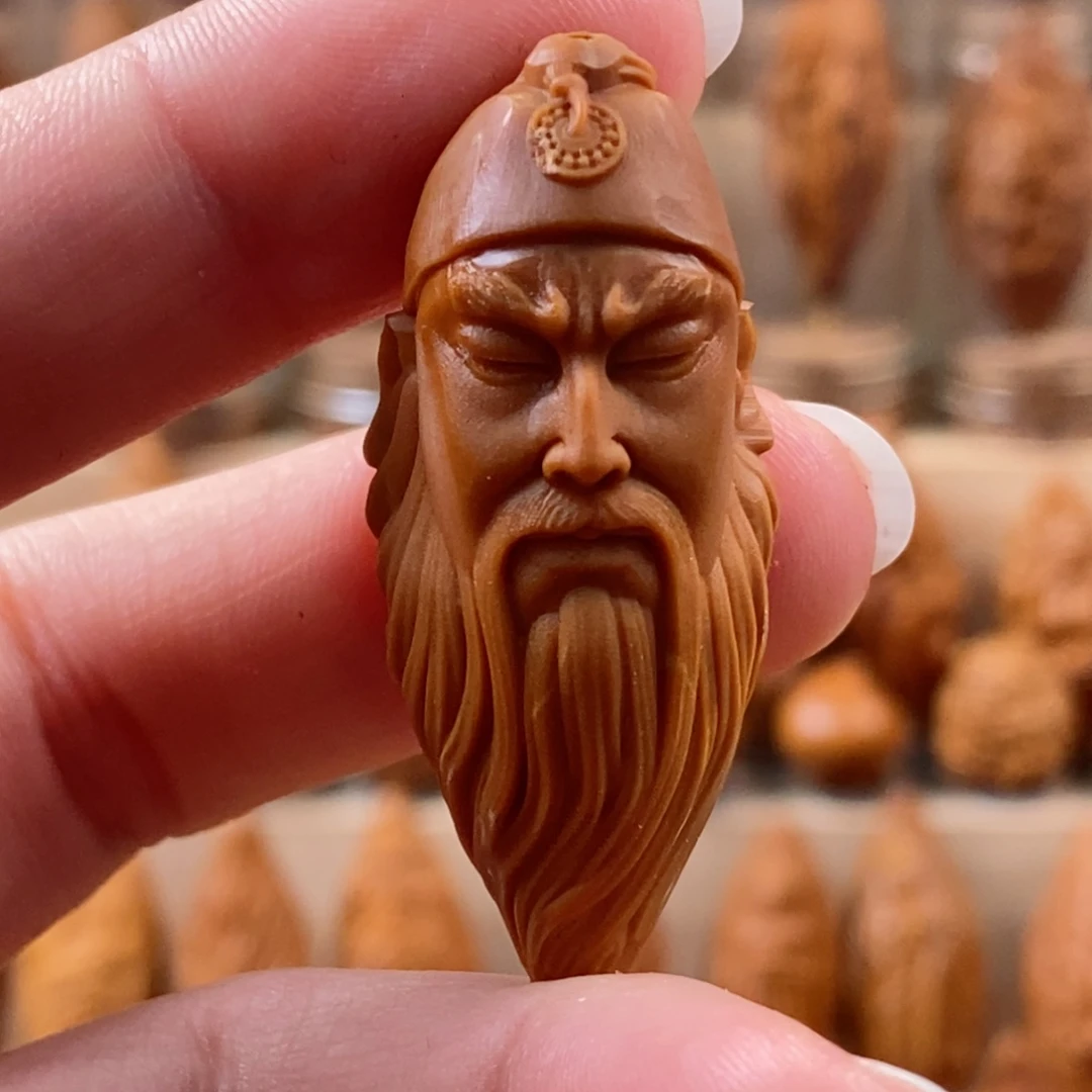 橄榄核手串/手链关二爷