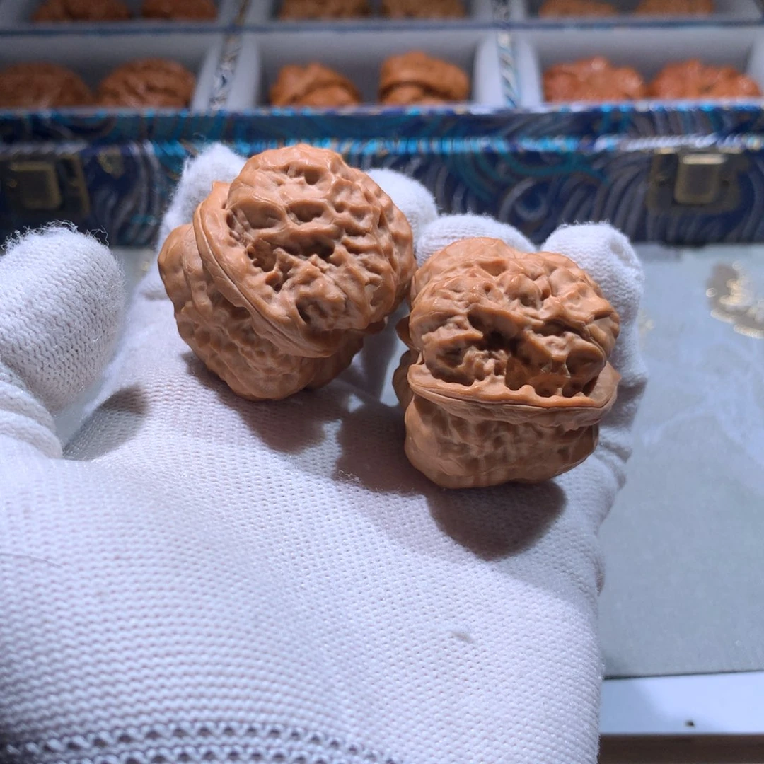 文玩核桃把件蛤蟆头813365