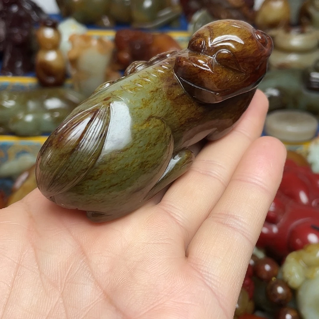 长***生和田玉未镶嵌挂件