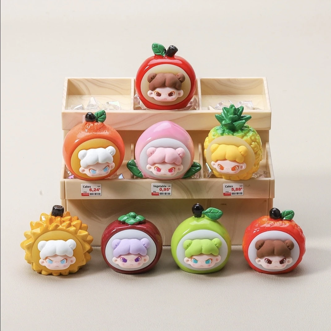 【九宫格】水果系列大表姐钥匙扣办公室车载diy摆件