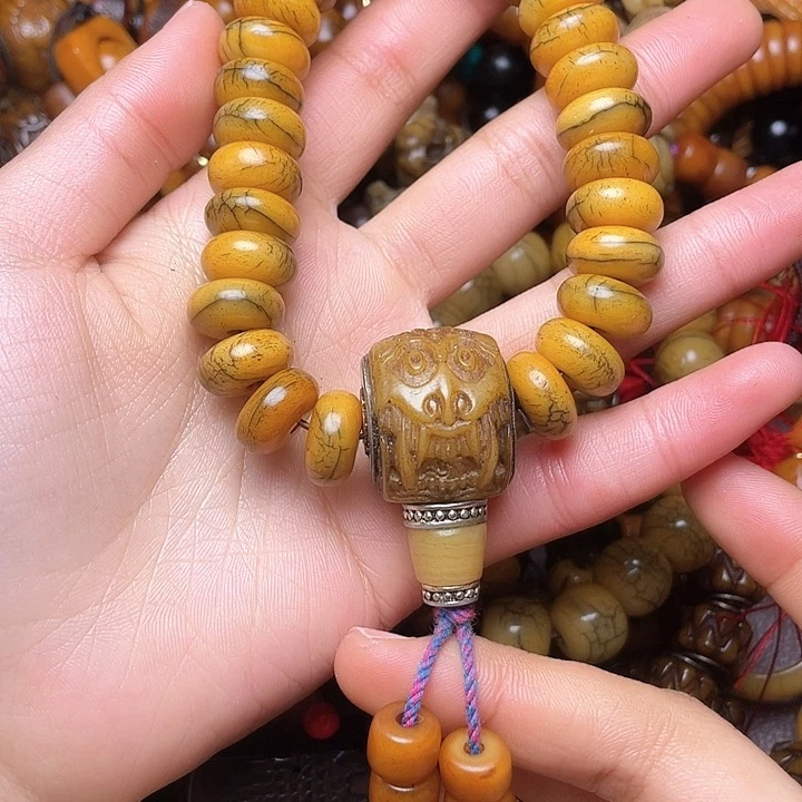 牛骨手串/手链做****?牦牛骨手持