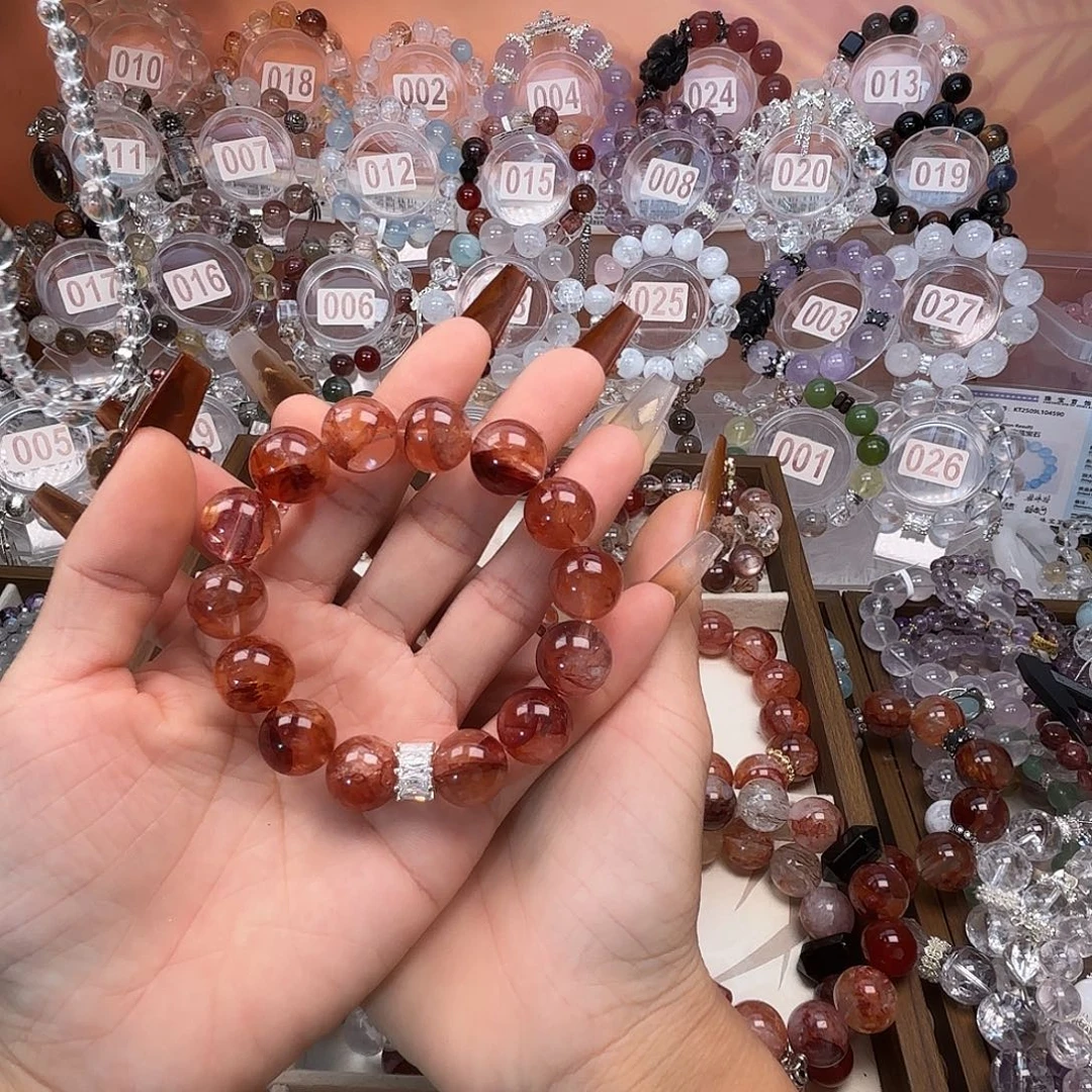 隨***.银S925镶嵌水晶手链