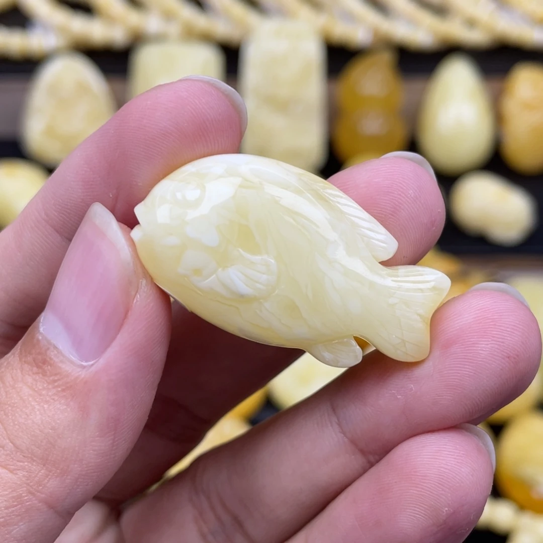 琥珀未镶嵌裸石琥珀蜜蜡