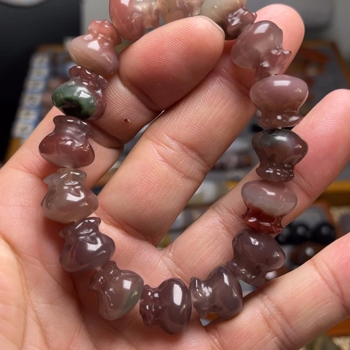 玛瑙/玉髓手串未镶嵌