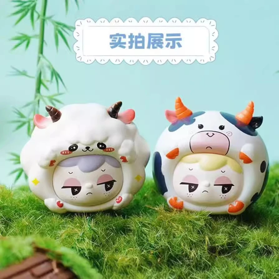 优诺动物园盲盒默认代拆小萌粒