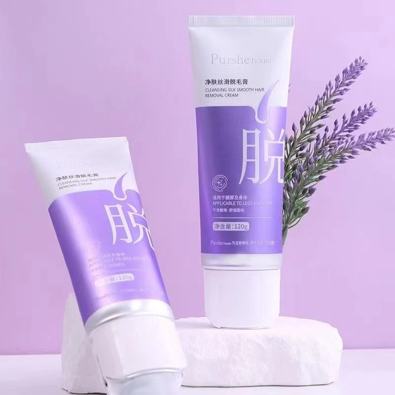 泊西*净肤丝滑脱毛膏120g