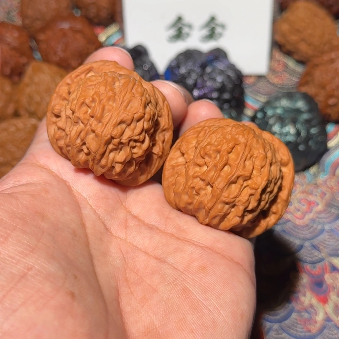 核桃把件061山地磨，尺寸42