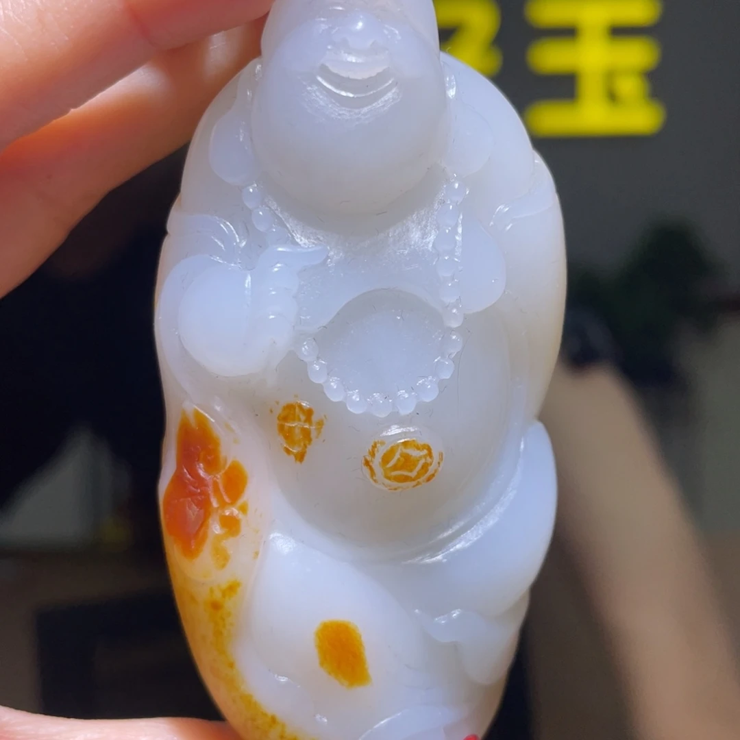和田玉未镶嵌颈饰D1