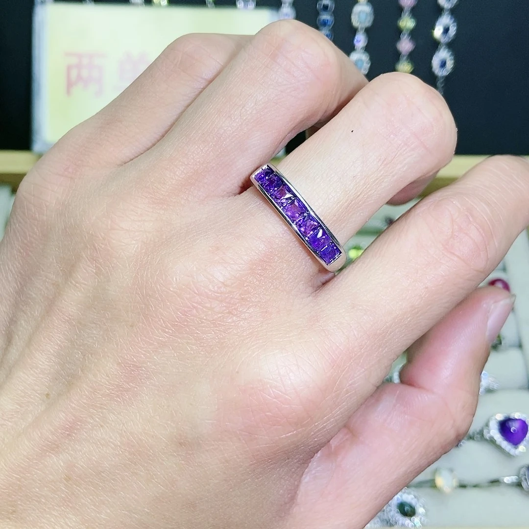 【闪购商品】未镶嵌戒指紫晶