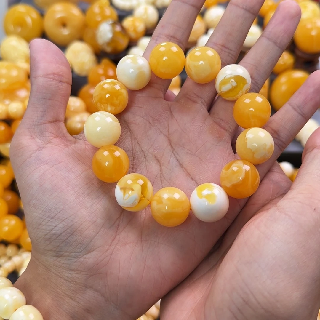 琥珀未镶嵌珠宝奇石17mm