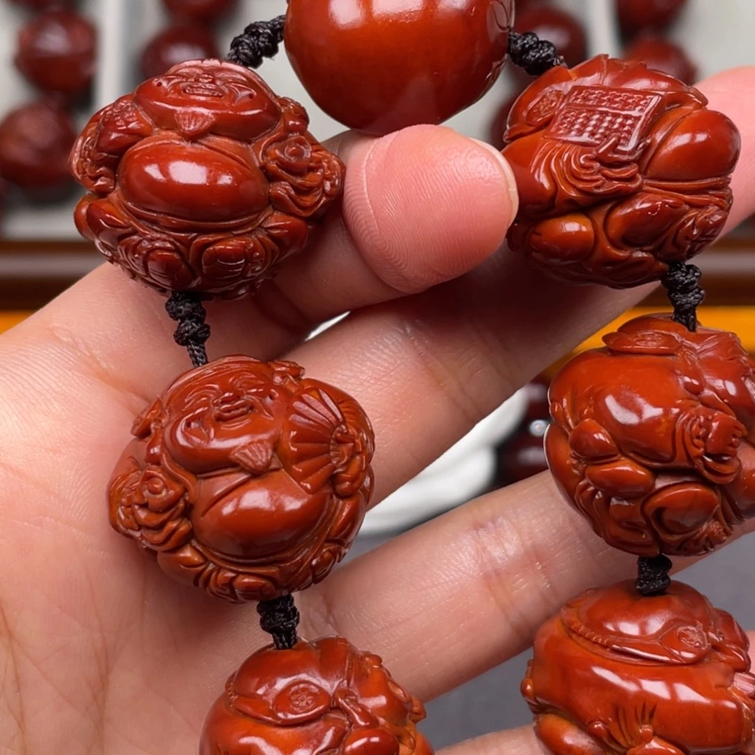 金***武橄榄核手串/手链财神