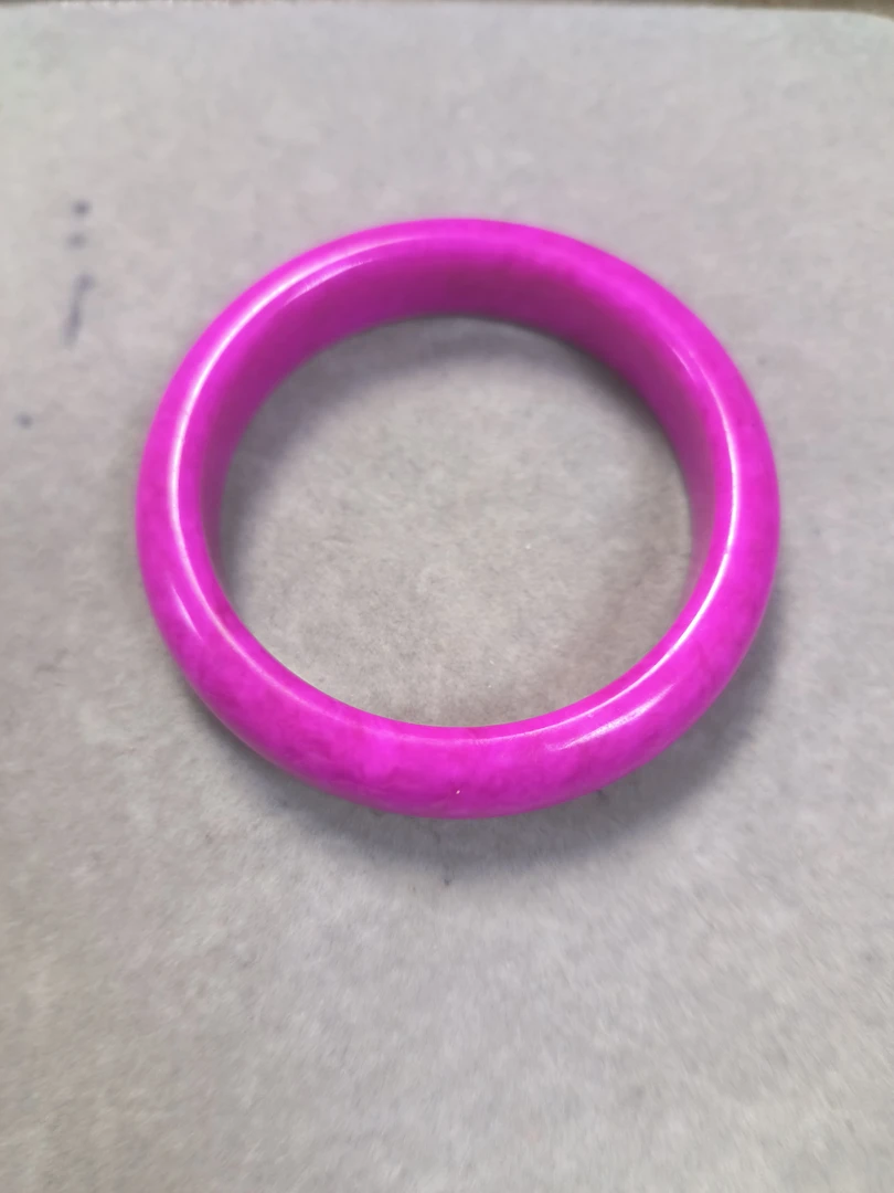 1390号精品粉紫色正圈手镯